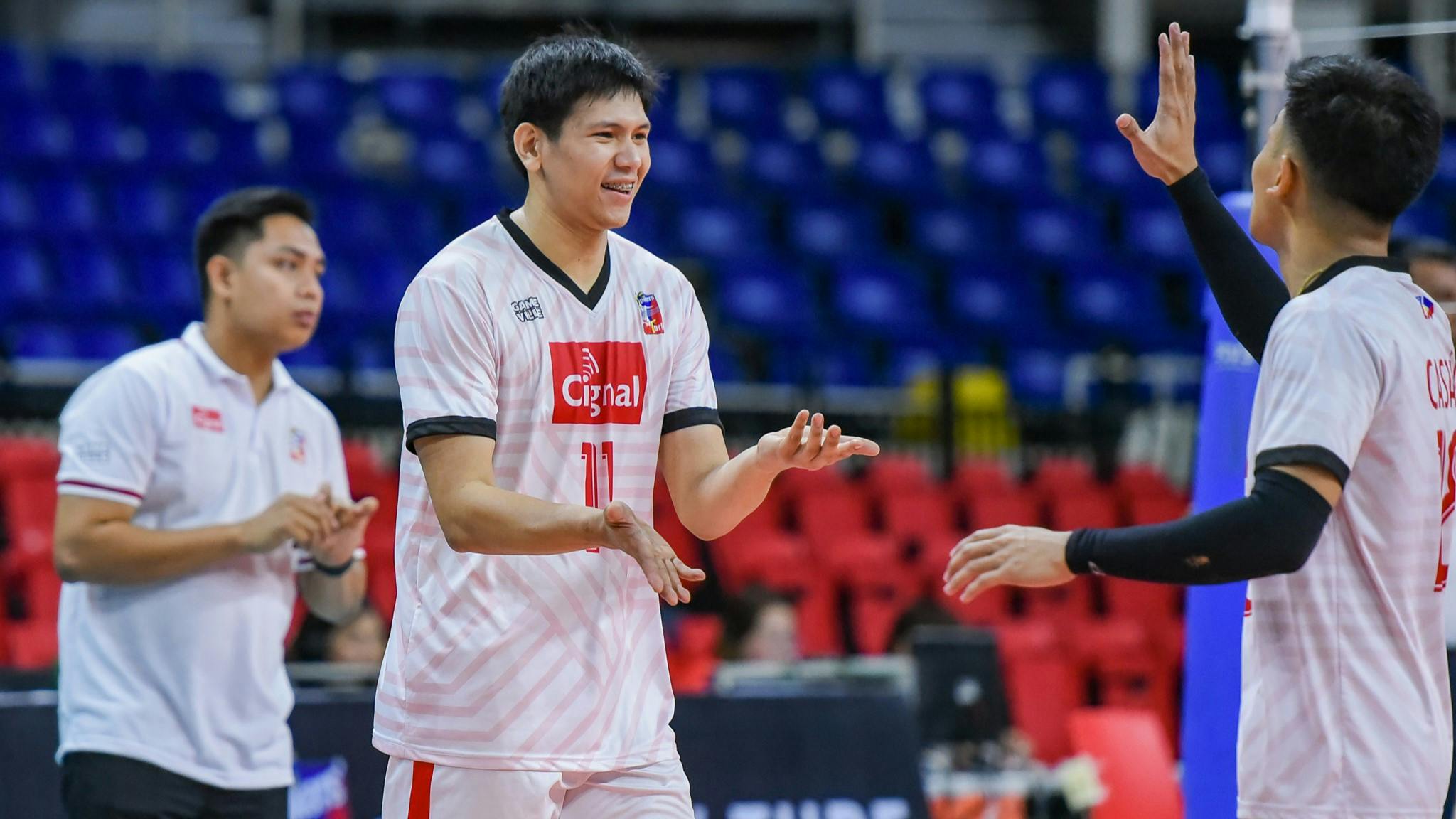 Jao Umandal embraces healthy competition for Philippine pool slots with Bryan Bagunas, Marck Espejo